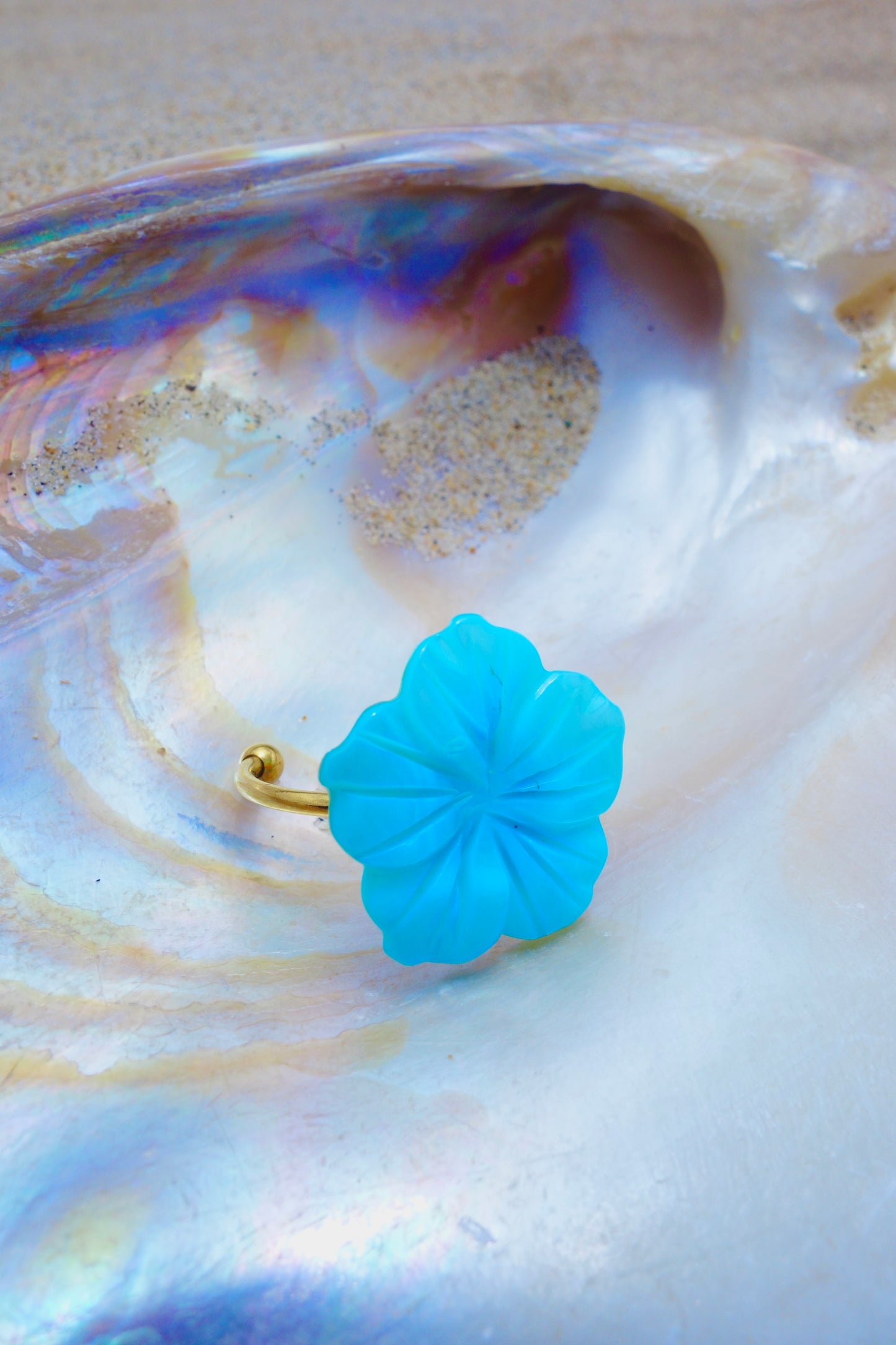 Ocean Bloom Ring