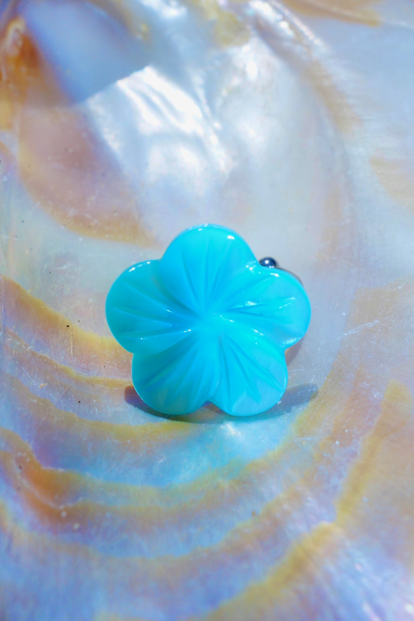 Azure Flora Ring