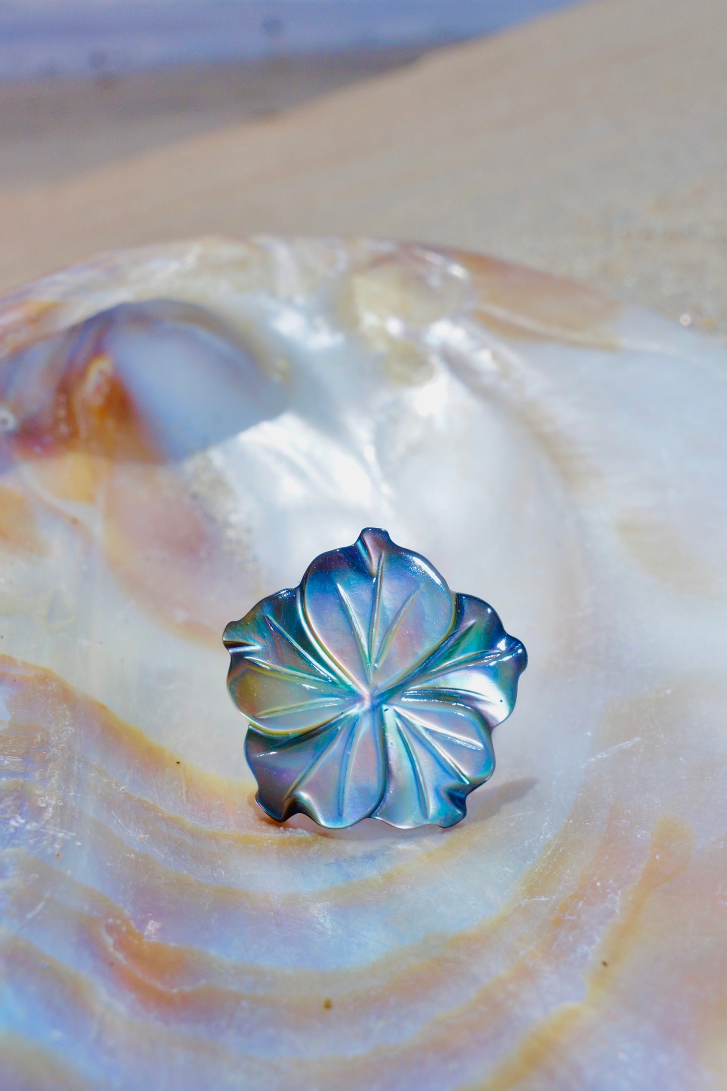 Midnight Reef Bloom Ring