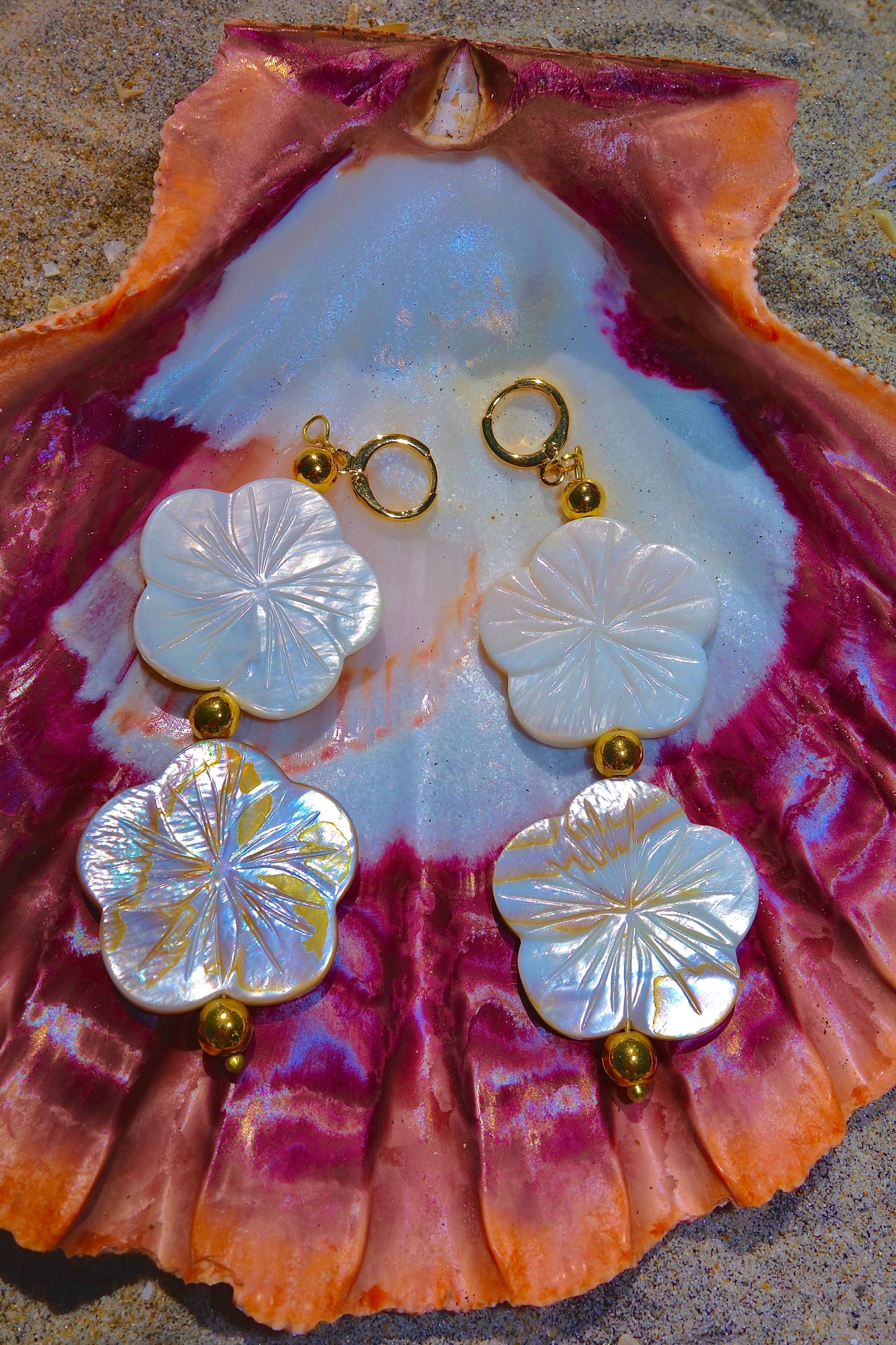 Isla Bloom Mother-of-Pearl Earrings