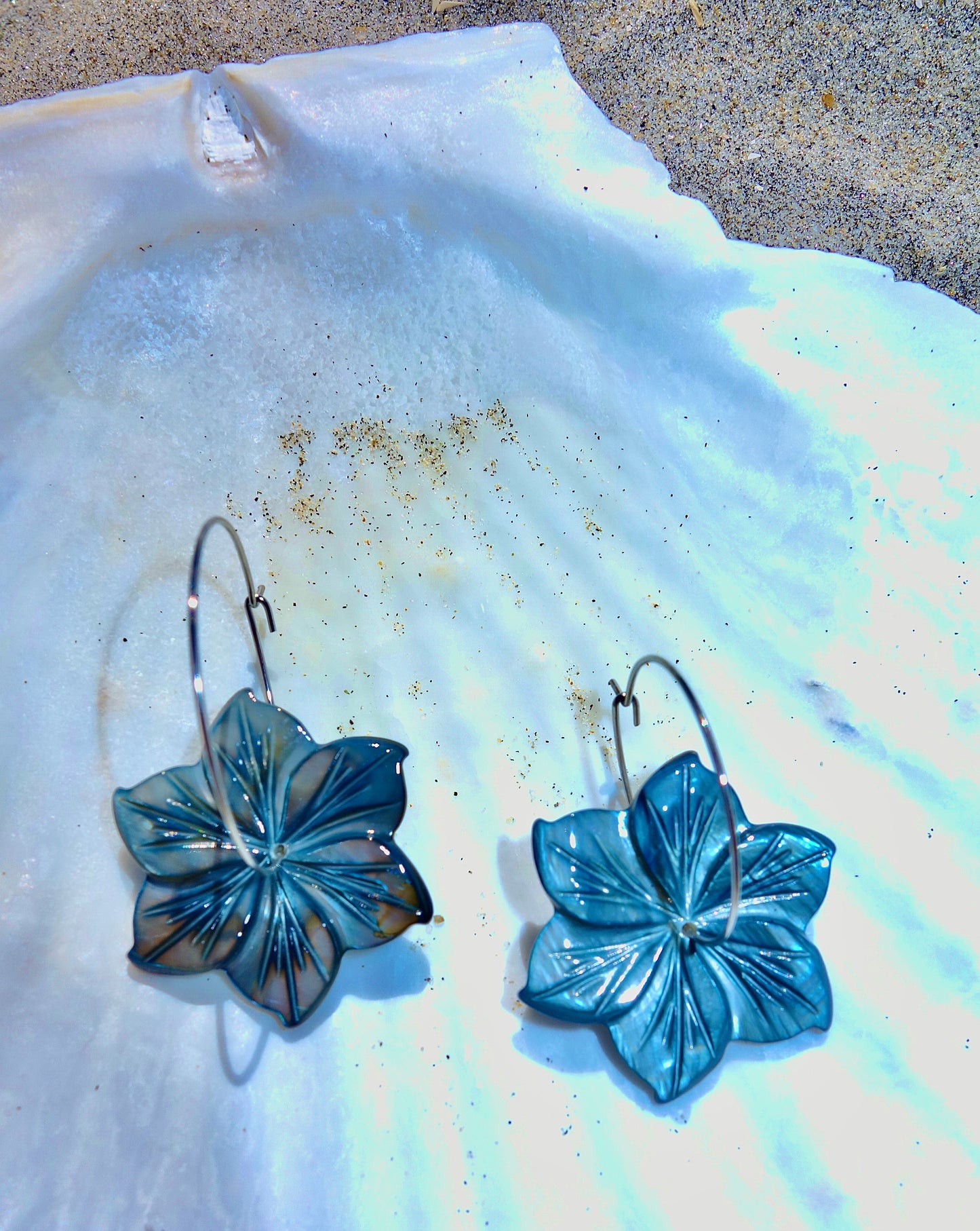 Pacific Drift Floral Earrings