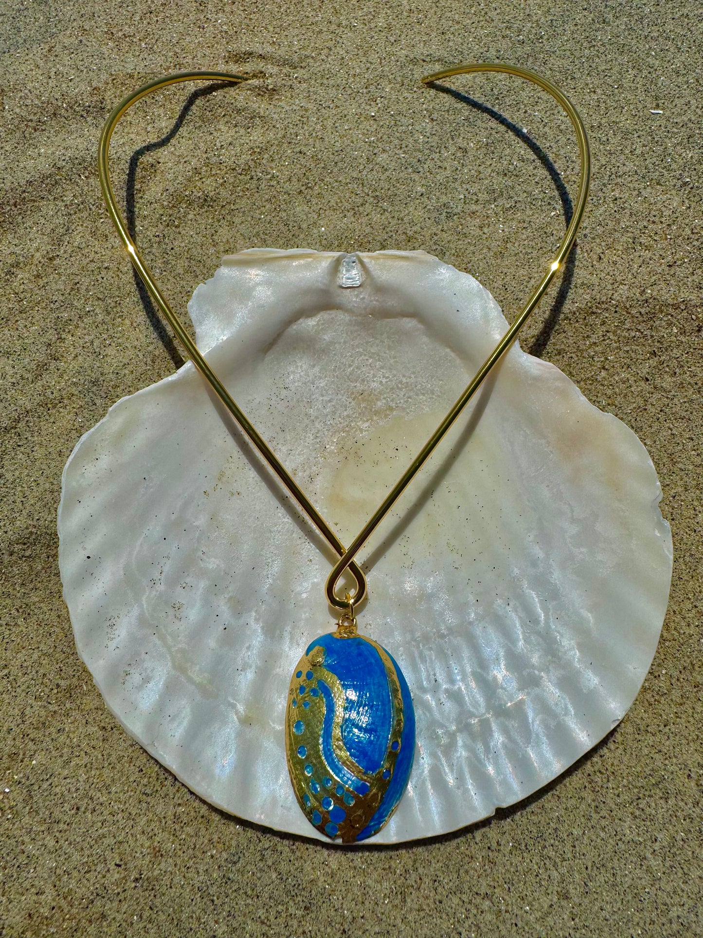 Cerulean Dream Pendant Necklace