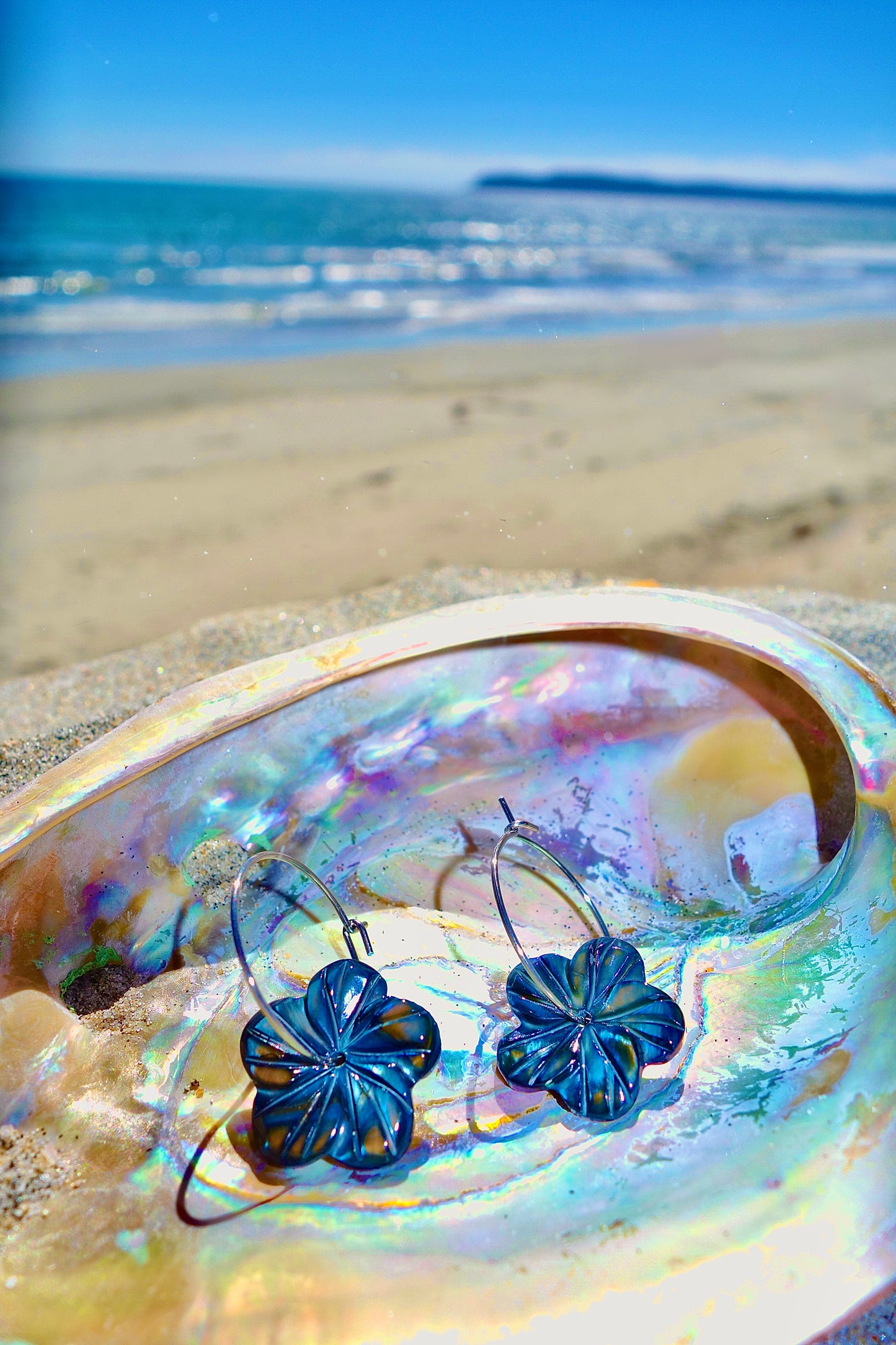 Seaborne Wildflower Hoops