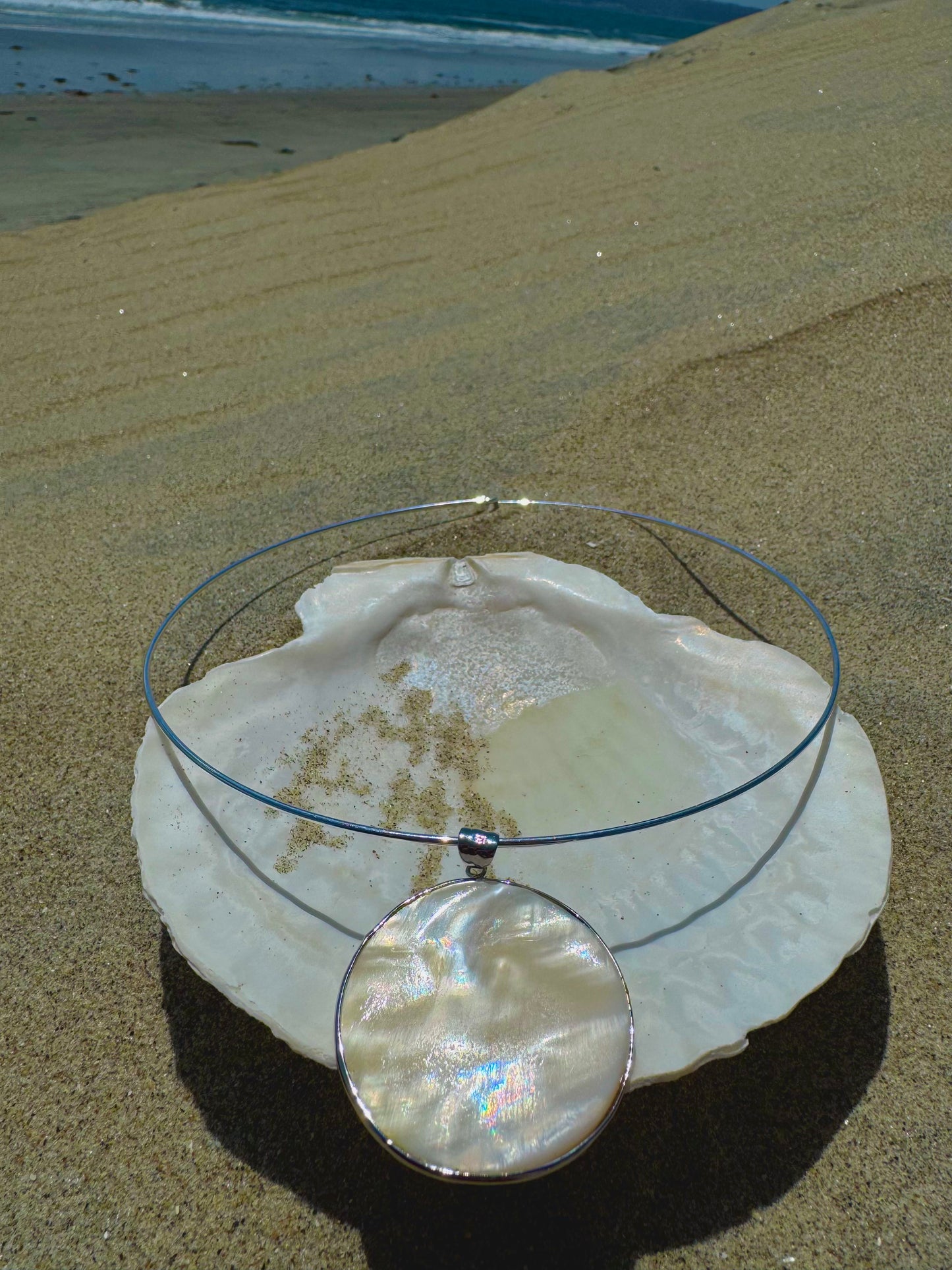 Lunar Tide Collar Necklace